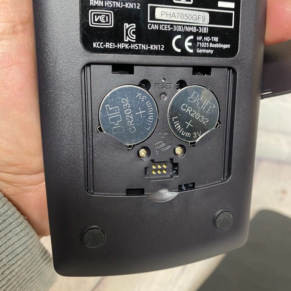 Financial Calculator Handheld HP 10bII Hewlett Packard Tested Works w/ Batteries - Picture 6 of 9